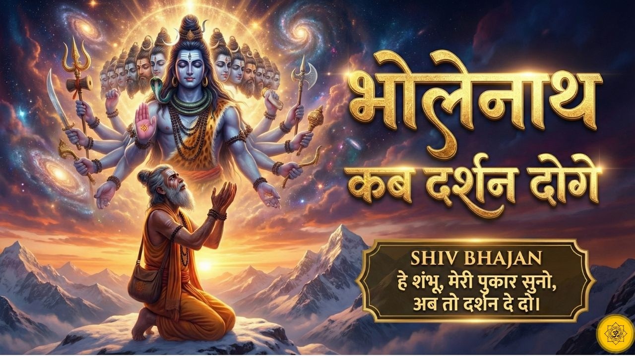 भोलेनाथ कब दर्शन दोगे | Heart Touching Bhakti Song | Shiv Bhajan 2026 #shiv #bhajan #lordshiva