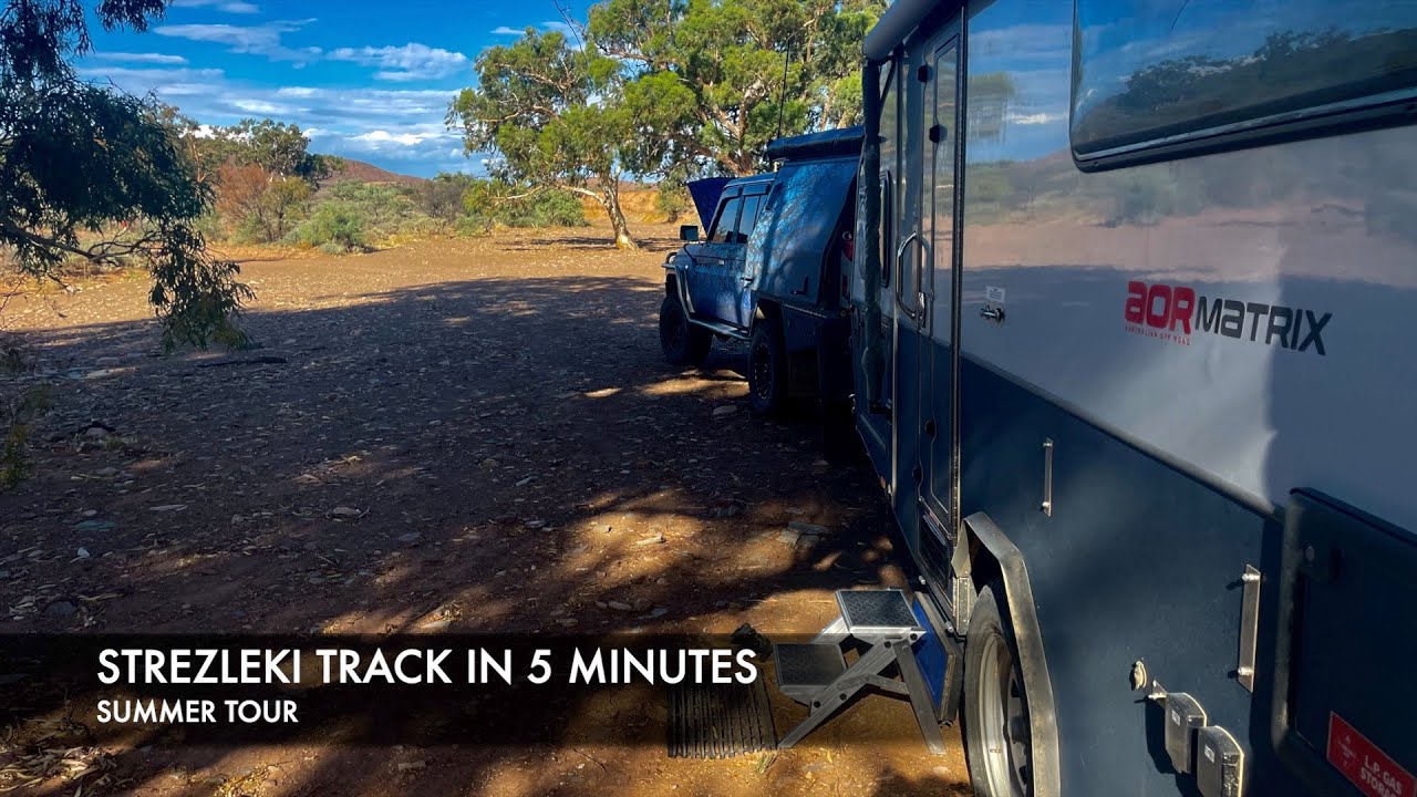 Strzelecki Track in 5 Minutes | Cameron Corner to Innamincka to Lyndhurst | Summer Tour Episode 2