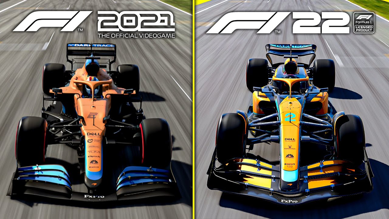 F1 22 vs F1 21 - Direct Graphics Comparison (4K)