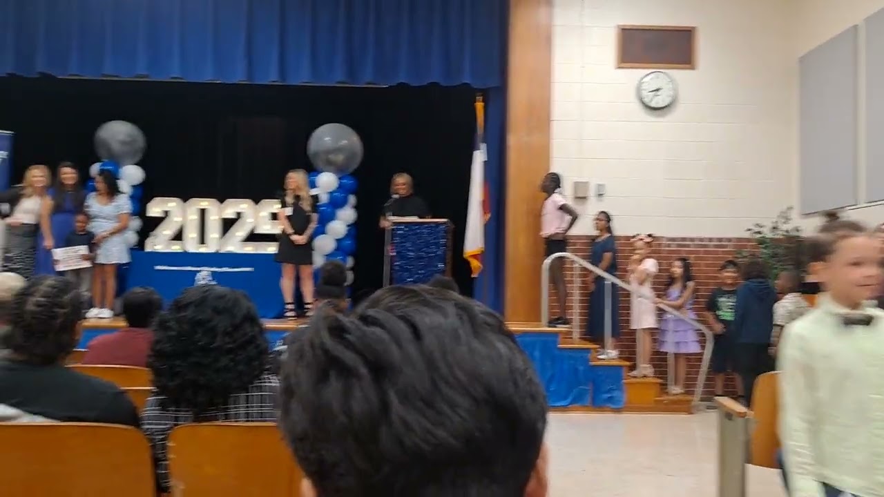 Toney te 4th Grade Awards May 21, 2025