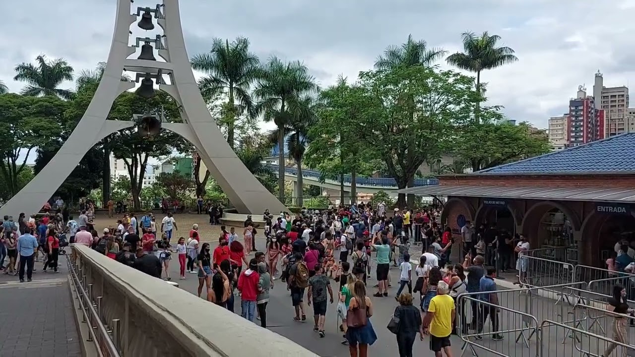 O SINO DA BASILICA VAI TOCAR APARECIDA SP