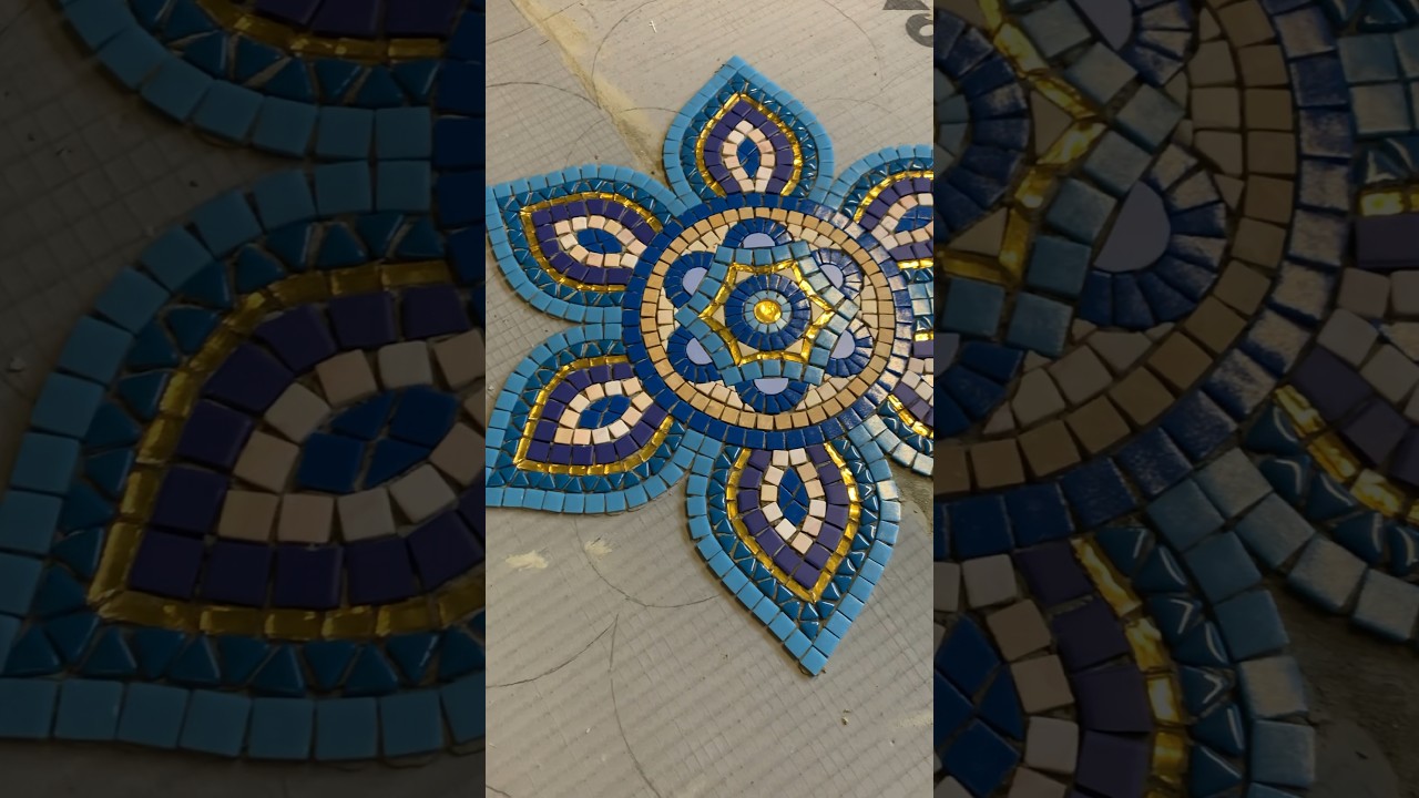 Mosaic table - part 2 🌊 