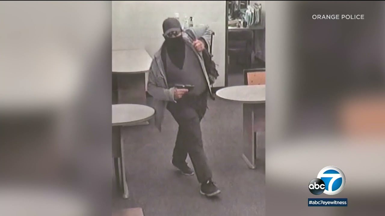 Surveillance video captured suspect in Orange mass shooting inside office building | ABC7