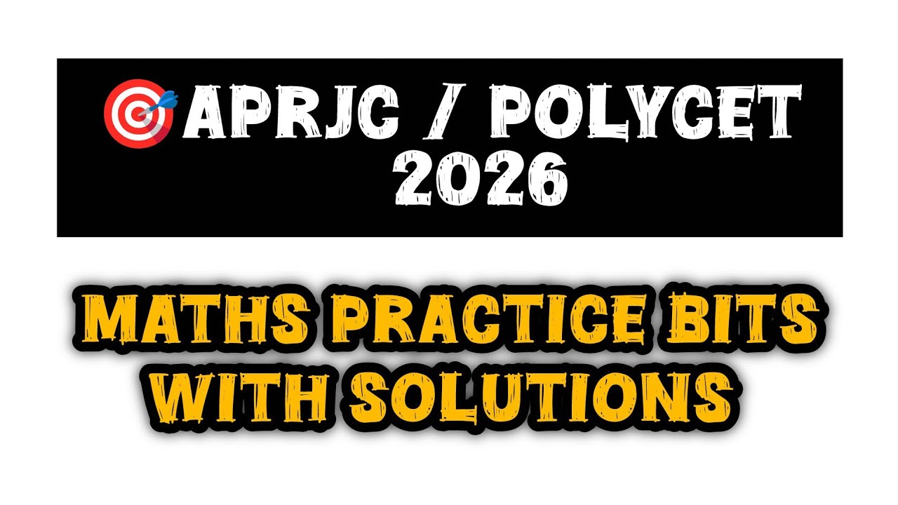 APRJC / POLYCET 💯