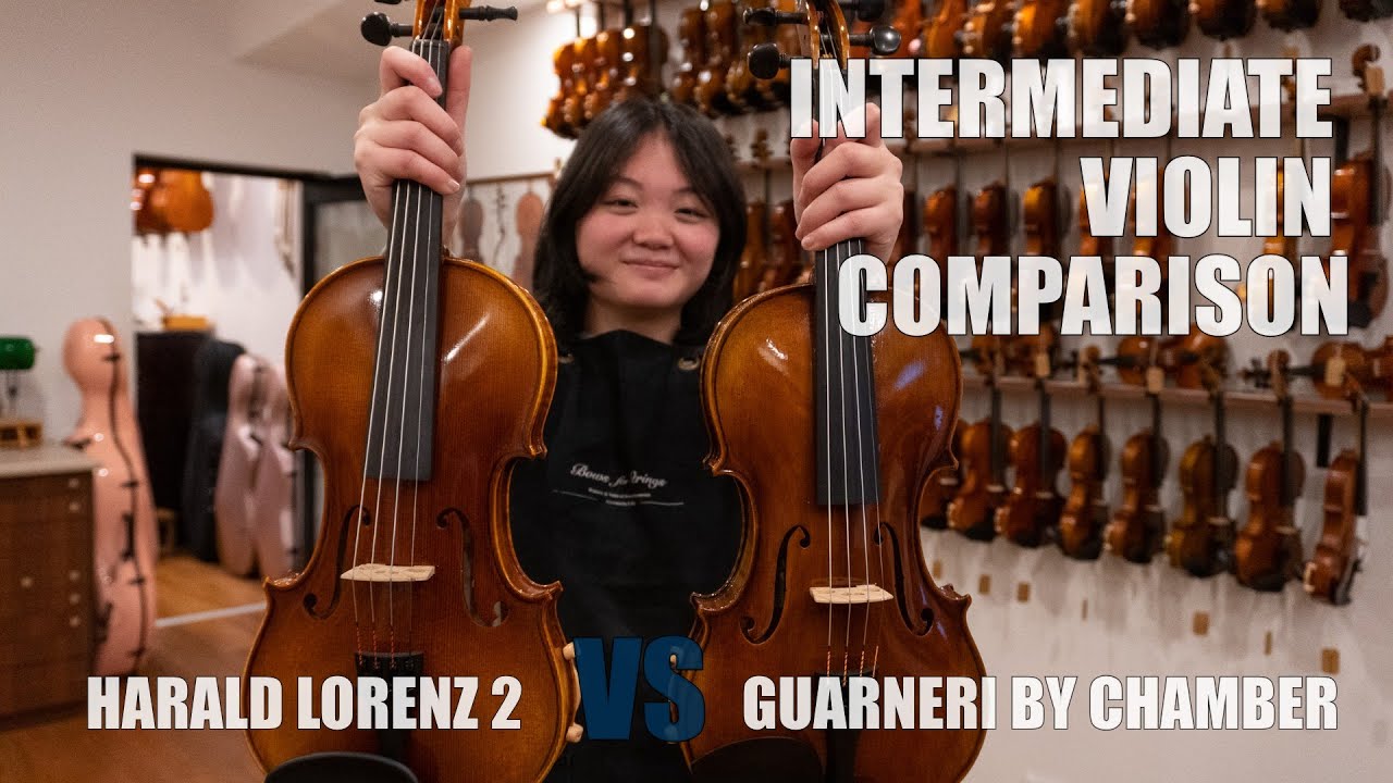 Intermediate violin comparison: Harald Lorenz Nr 2 vs Guarneri by Chamber