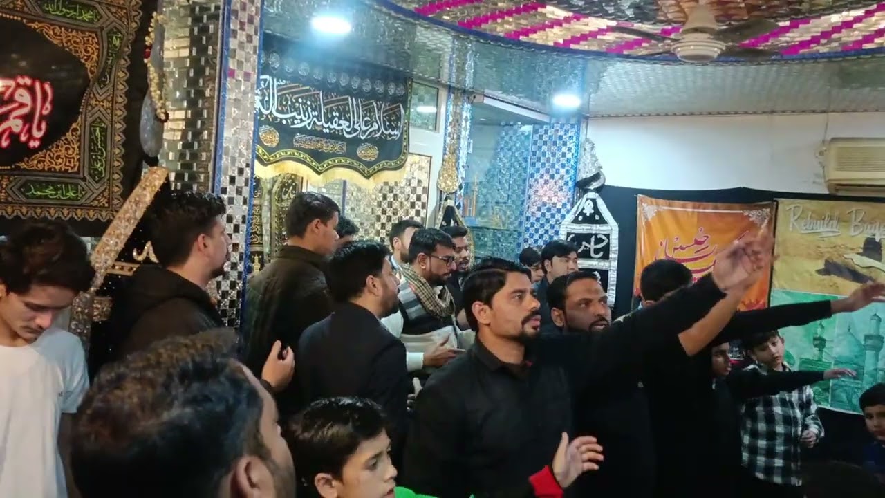 2025 Ayyam e Fatima Majlis Laxmi Nagar|| Nohay  Khuwan Janab Anjum Jafri .