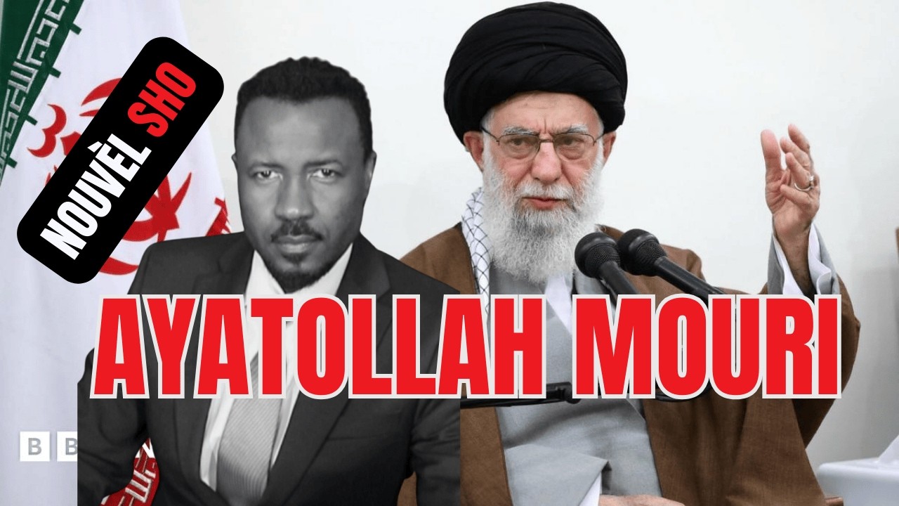 NOUVÈL SHO - AYATOLAH KHAMENEI , SIPRÈM LIDÈ IRAN MOURI AMBA MISSIL IZRAÈL  - ABNER GELIN