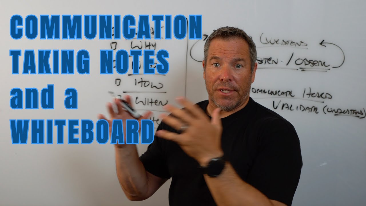 Communication, Note-Taking, and Leadership – Using a Whiteboard for Better Meetings