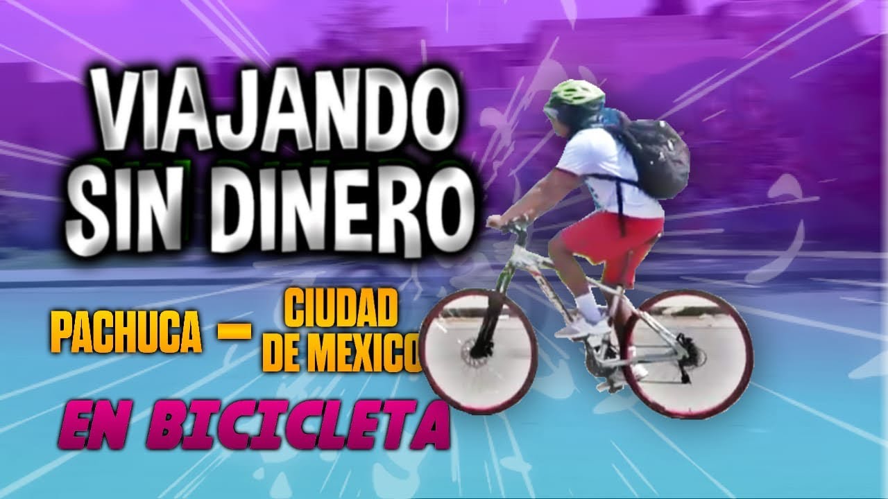 Viajando con solo $5 PESOS a Pachuca (En bici) Yulay