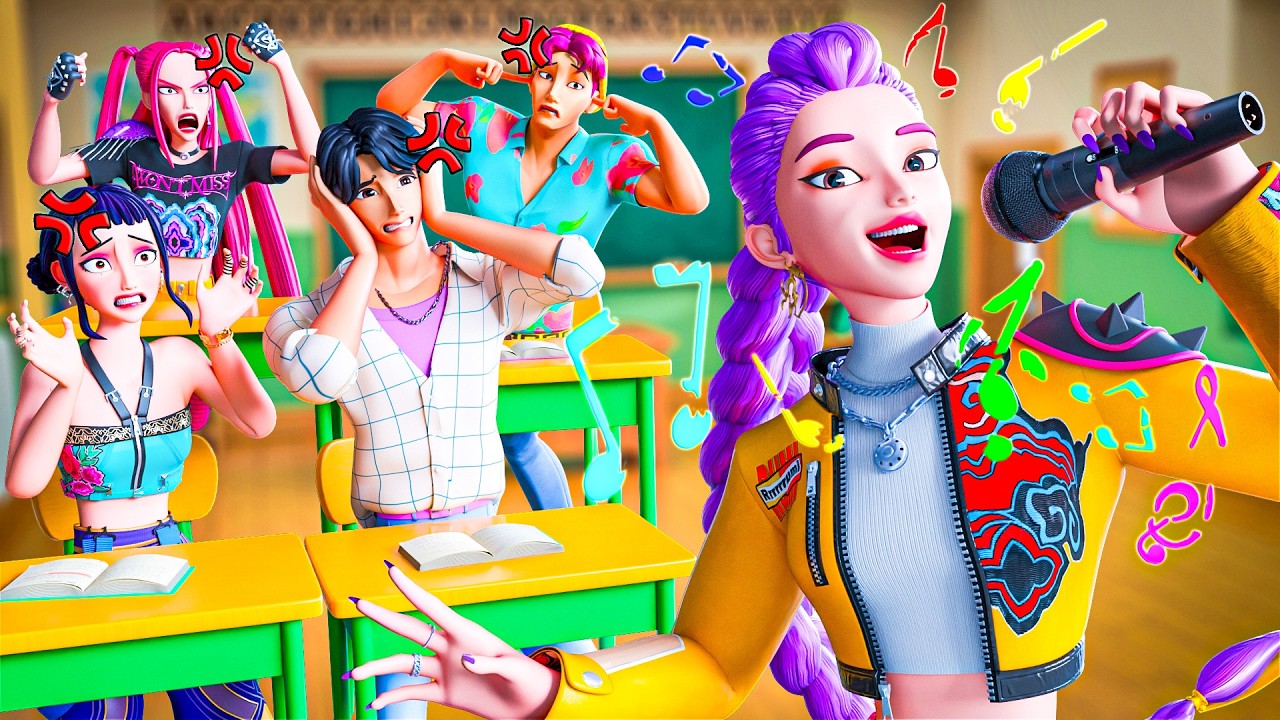 RUMI non riesce pi&ugrave; A CANTARE!? KPop Demon Hunters Animazione