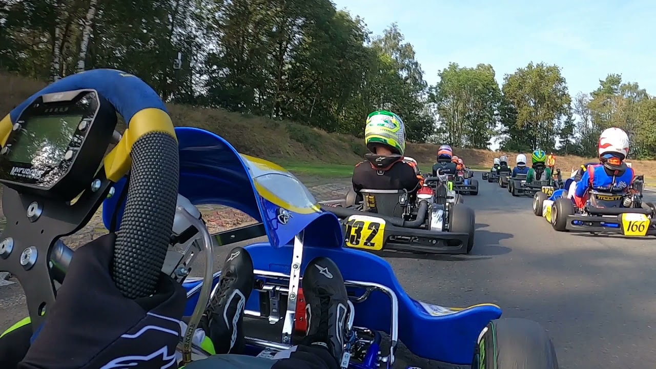 Chrono karting NK huge crash Rotax mini max