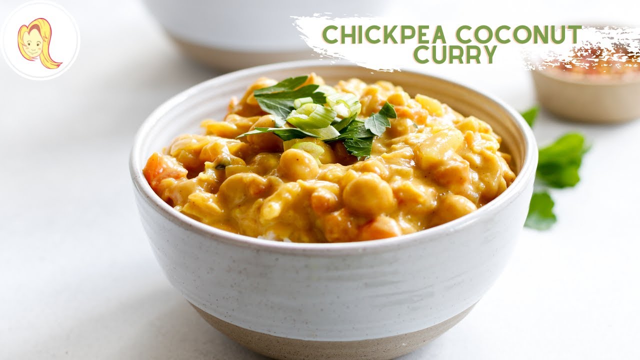 Chickpea Coconut Curry | gluten-free, vegan, plant-based