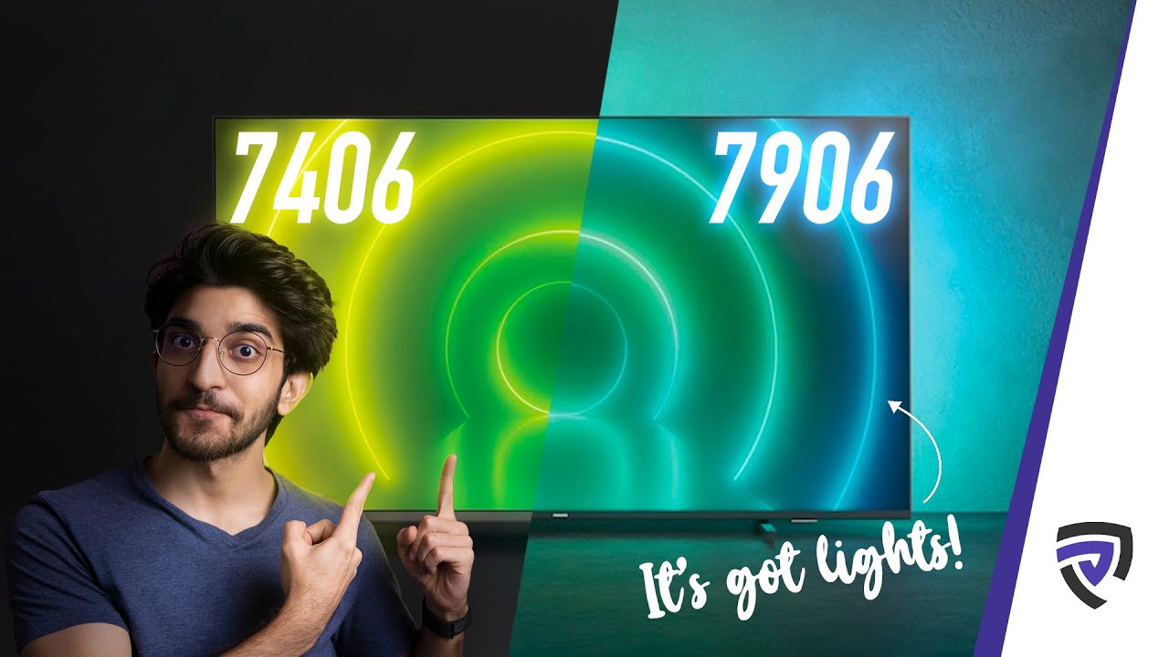 To AMBILIGHT or not to AMBILIGHT? Philips 7406/7906 4K Smart TV 😍