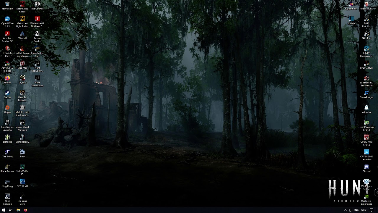 Wallpaper Engine Hunt Showdown Themes By Nixatek | Shot with GeForce