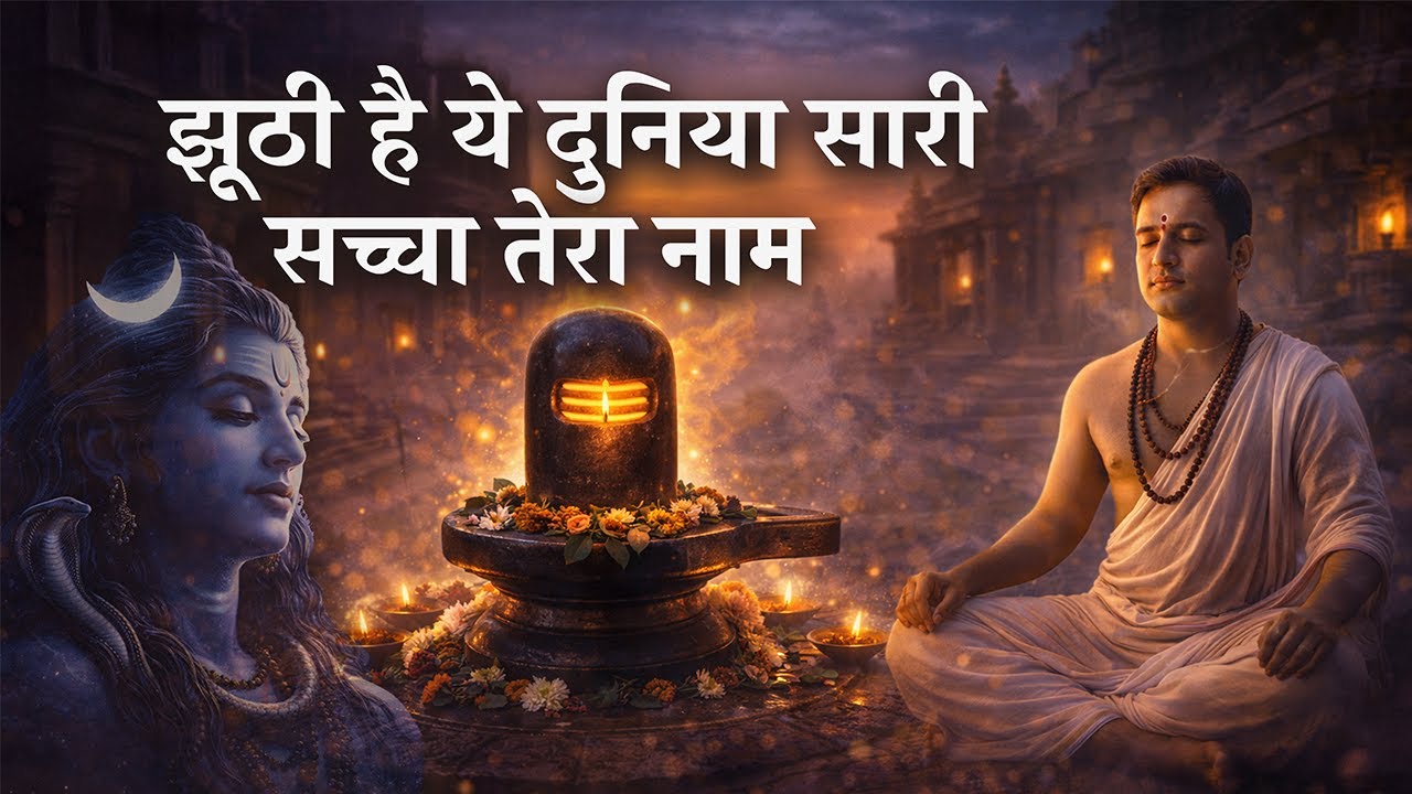 झूठी है ये दुनिया सारी सच्चा तेरा नाम - Shiv Bhajan - Bholenath Songs - Shiv Bhakti Songs -