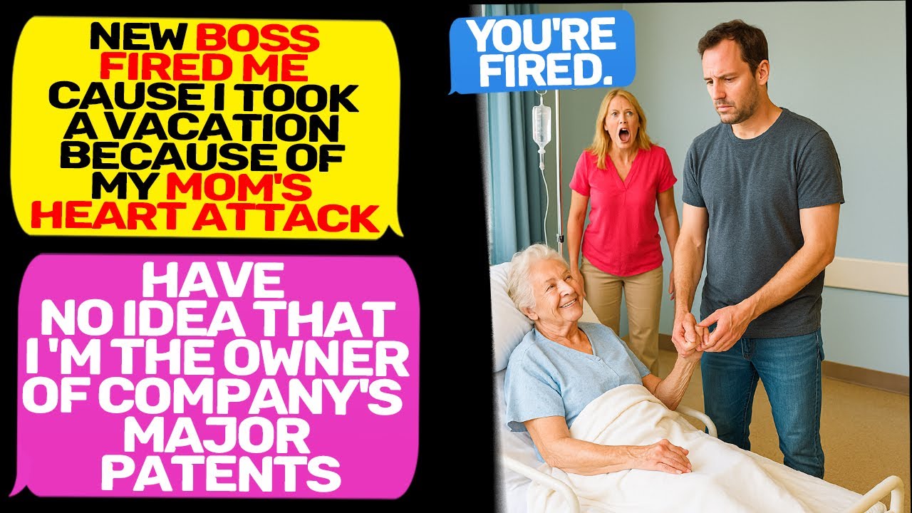 New Karen boss fired me! have no idea that I 'm owner of company's major patents! r/EntitledPeople