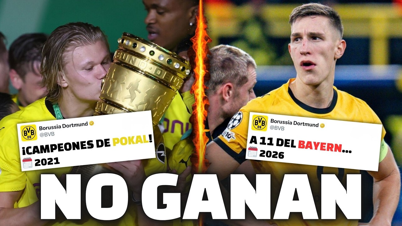 6 AÑOS SIN TÍTULOS PARA EL DORTMUND: ¿DE QUIÉN ES LA CULPA?
