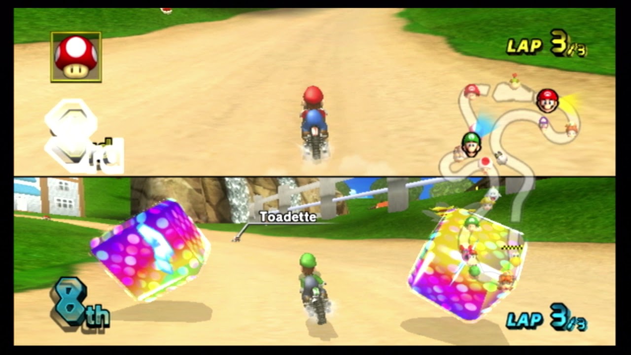 Mario Kart Wii - CTGP Revolution May 2021 Track Updates (2 Players)