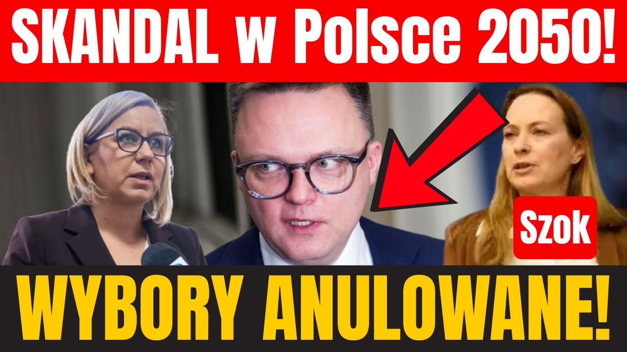 Druga tura wyborów w Polsce 2050 ANULOWANA w nocy! Szok i chaos!