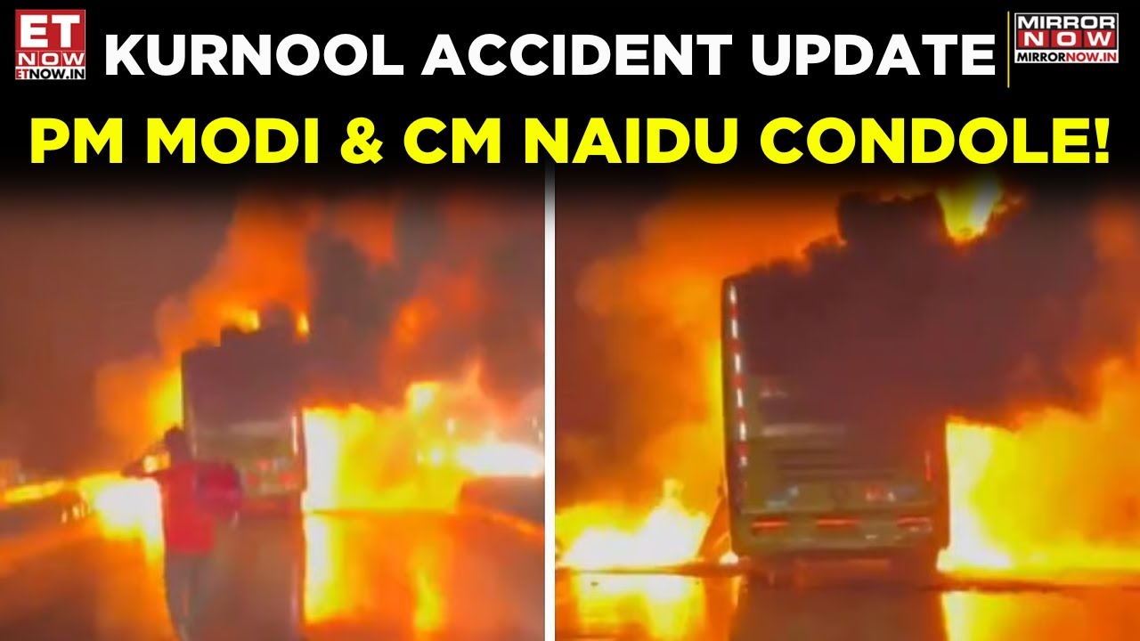 Tragedy in Kurnool: 12 Dead as Volvo Bus Engulfed in Flames | Condolences Pour In | Top News
