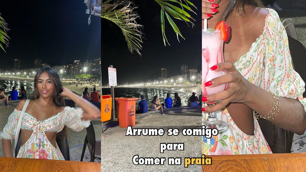 ARRUME - SE COMIGO para a PRAIA a noite ✨🔥