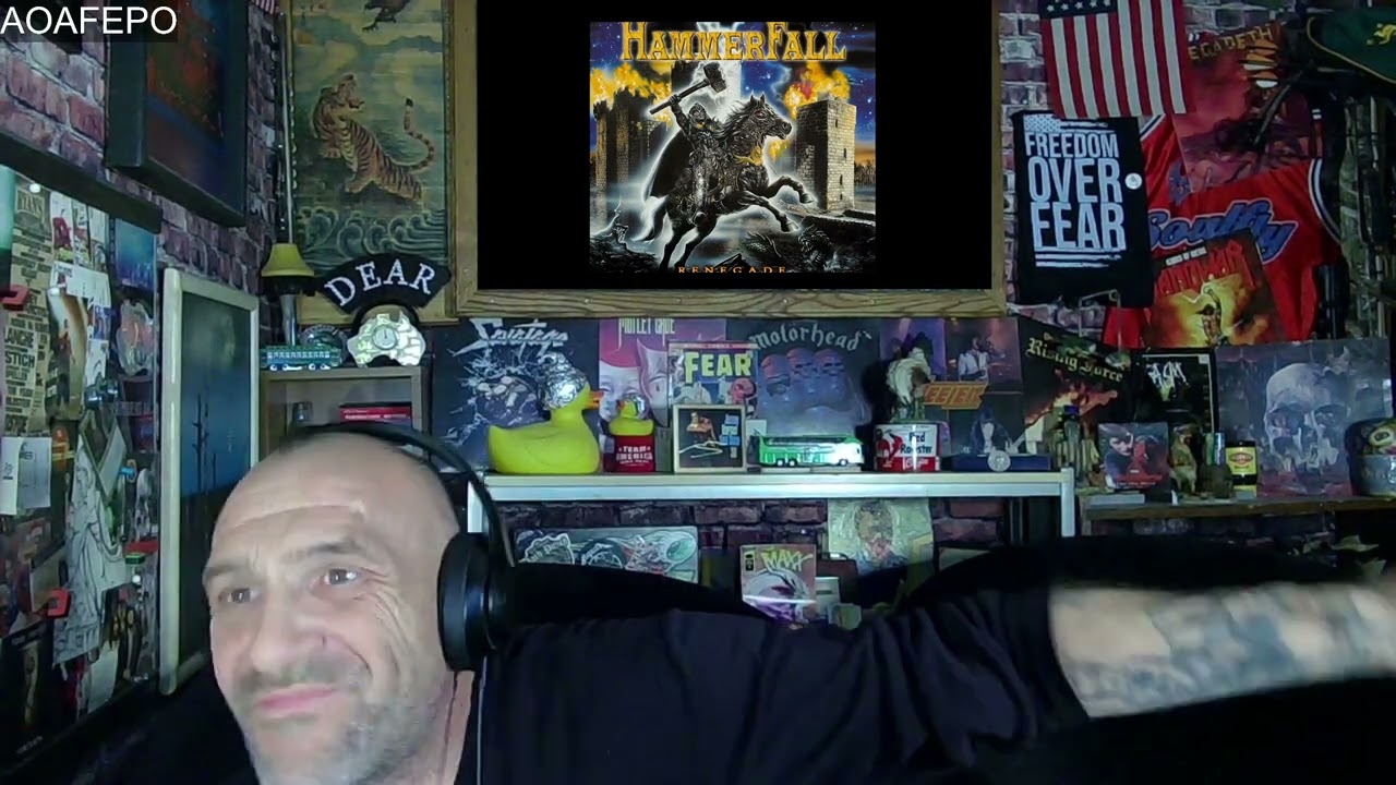 HammerFall - Templars of Steel - Reaction with Rollen