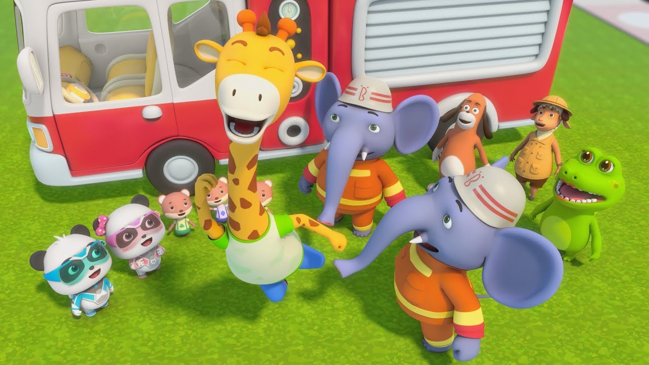 Mr. Giraffe Gets Hurt +More | Super Rescue Team | Best Cartoon for Kids