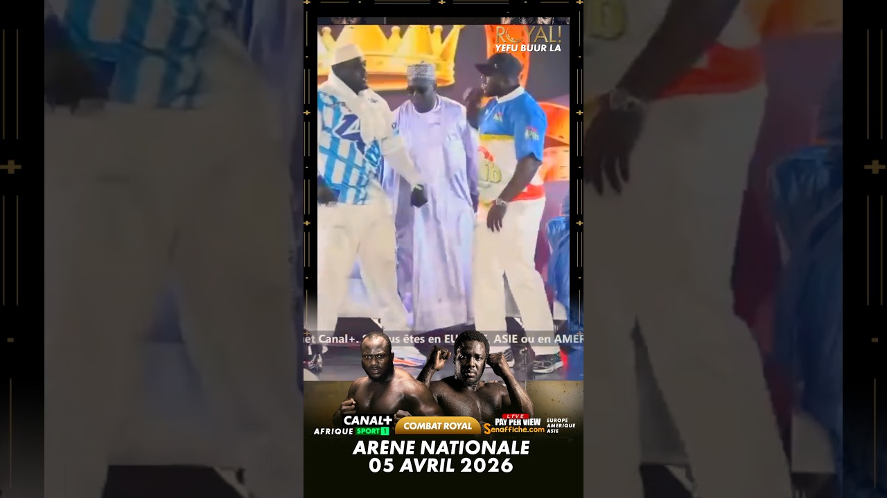 Combat royal 🫅 Modou Lo vs Sa Thies Dina metii 🔥