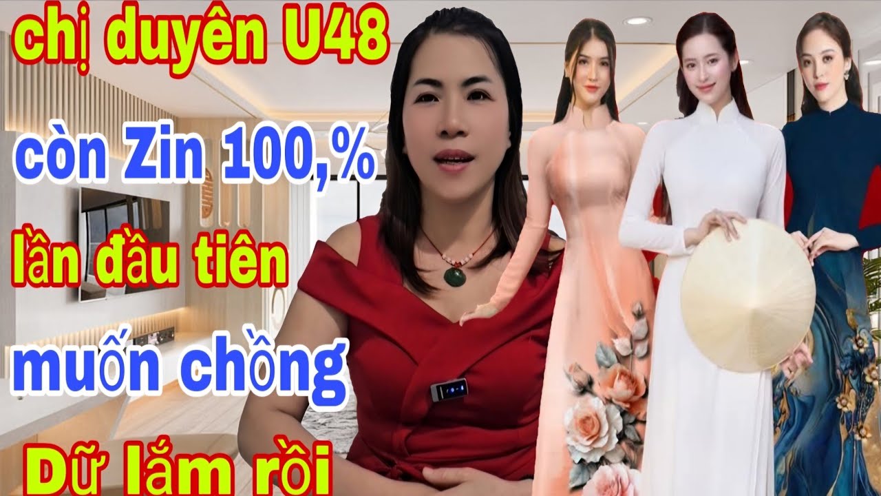 Chị Duyên U48 Xinh Đẹp Còn Zin 100 % Lần Đầu Tiên Muốn Chồng Gấp Lắm Rồi 