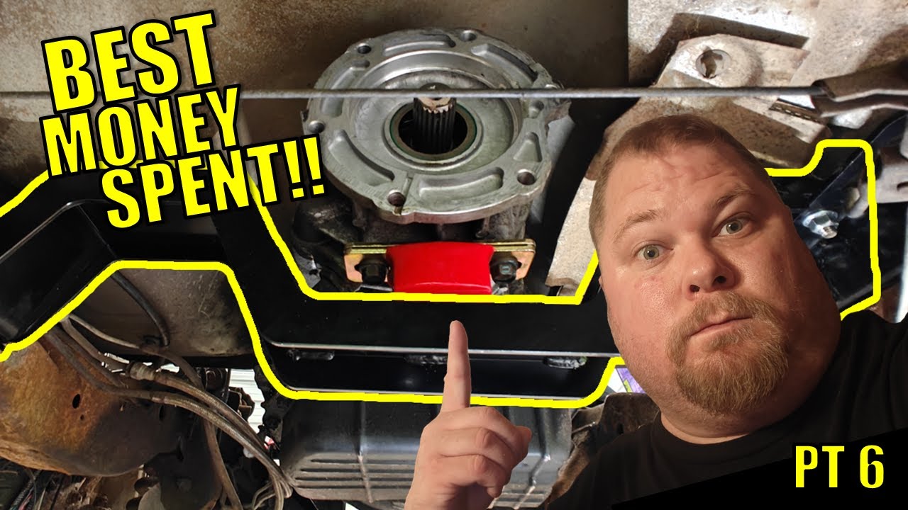THE BEST Aftermarket Part You Can Buy for a Dodge Dakota! & V10 and 47RE Trans mounted for good!
