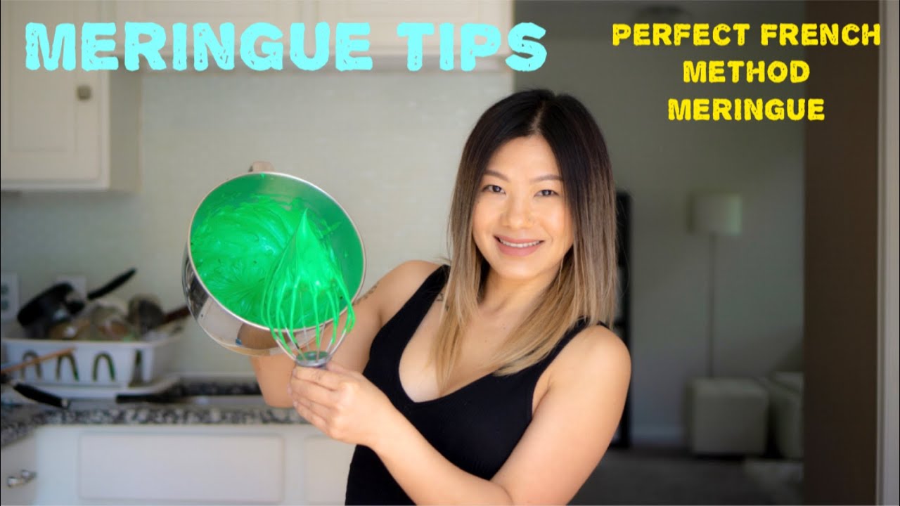 How to achieve perfect MERINGUE using French Method!