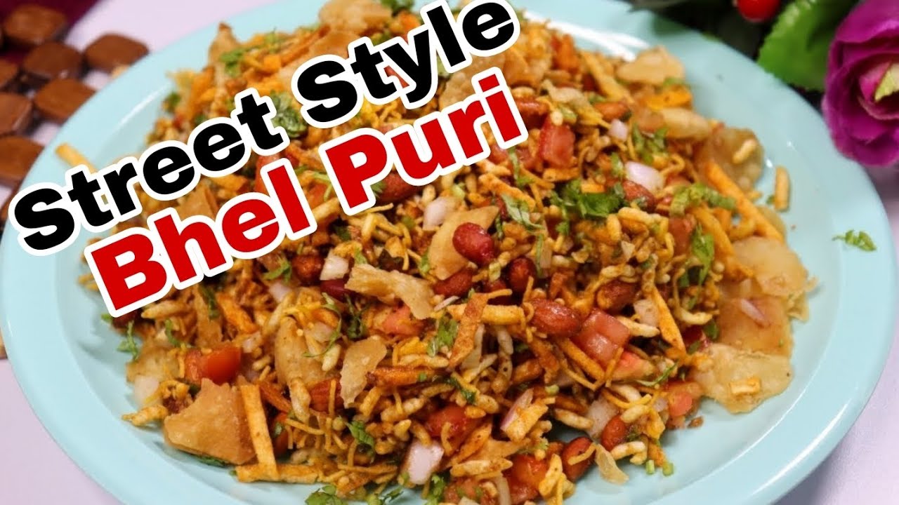 Karachi Street Style Bhel Puri with Chutney Recipe | 10 Minutes Easy Recipe 