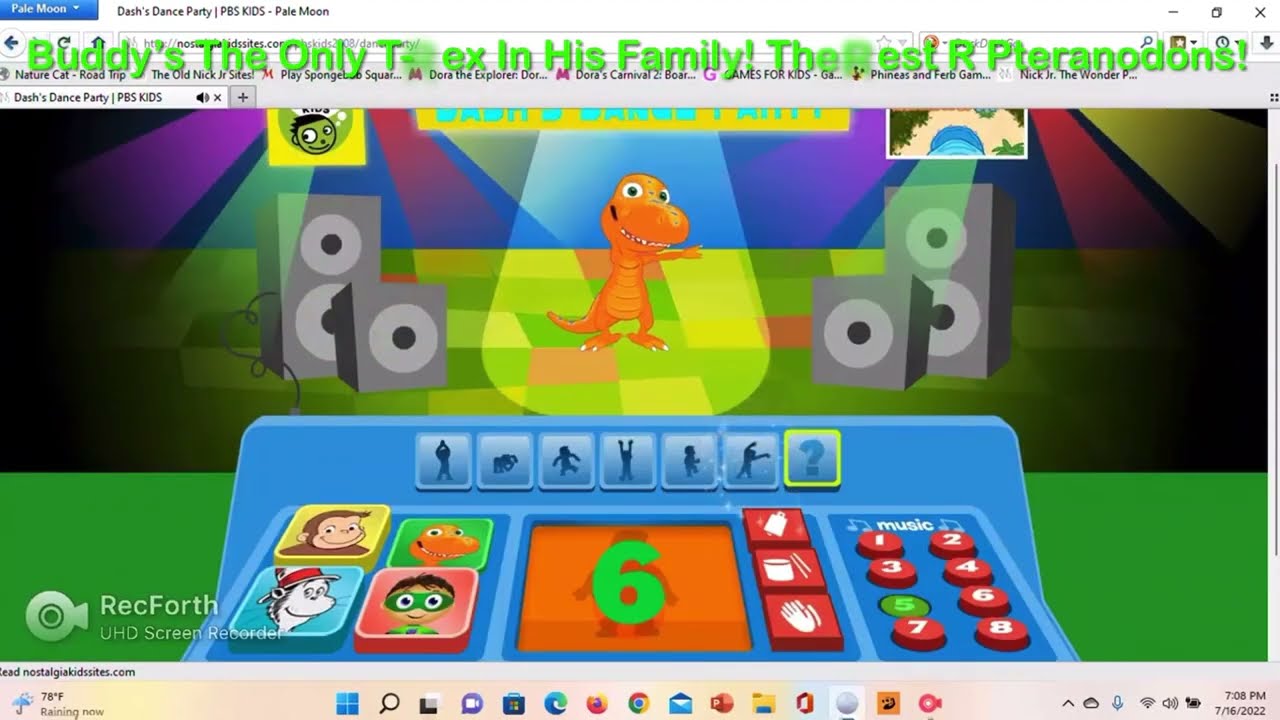 Dash’s Dance Party Gameplay!