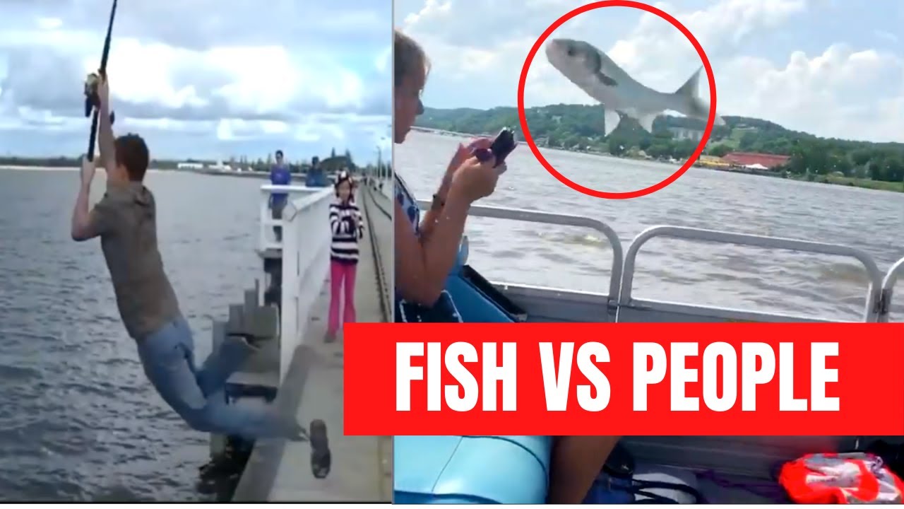 FISH VS PEOPLE! - Fishing Fails Compilation -TRY NOT TO LAUGH!