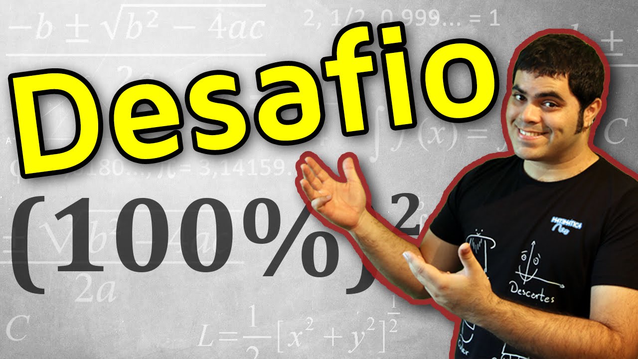 DESAFIO - Potencia&ccedil;&atilde;o e Porcentagem | Matem&aacute;tica Rio