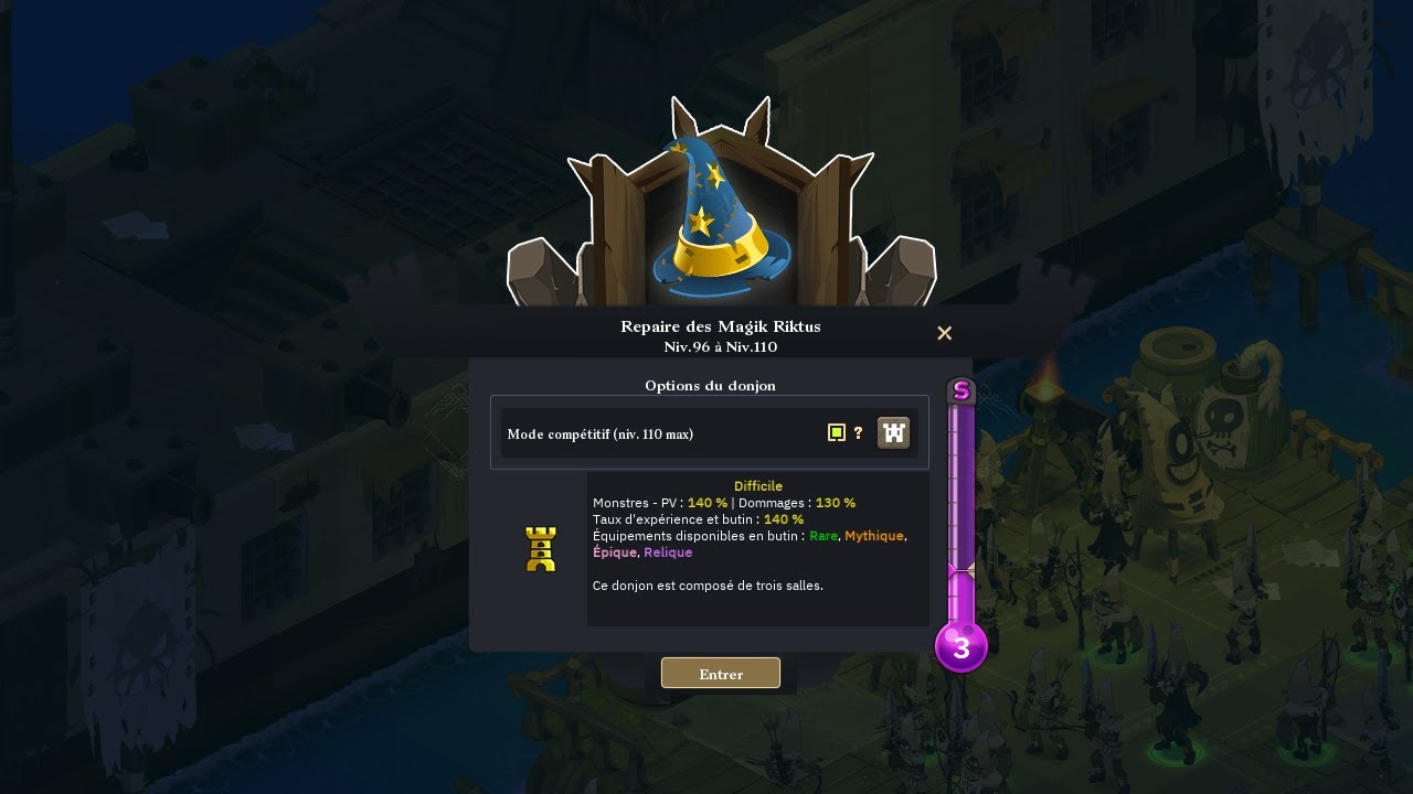 Wakfu [neo-Ogrest] - Solo STEAMER Magik Riktus S3 modul&eacute;