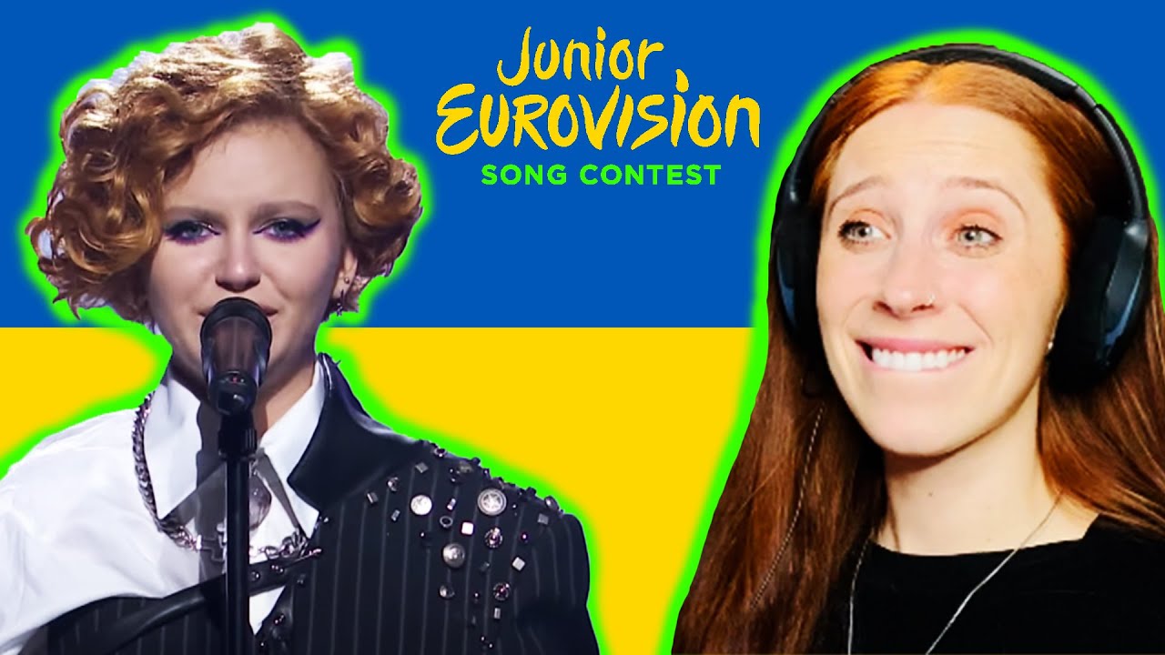 I REACTED TO UKRAINE'S SONG FOR JUNIOR EUROVISION 2021//OLENA USENKO//VAZHIL