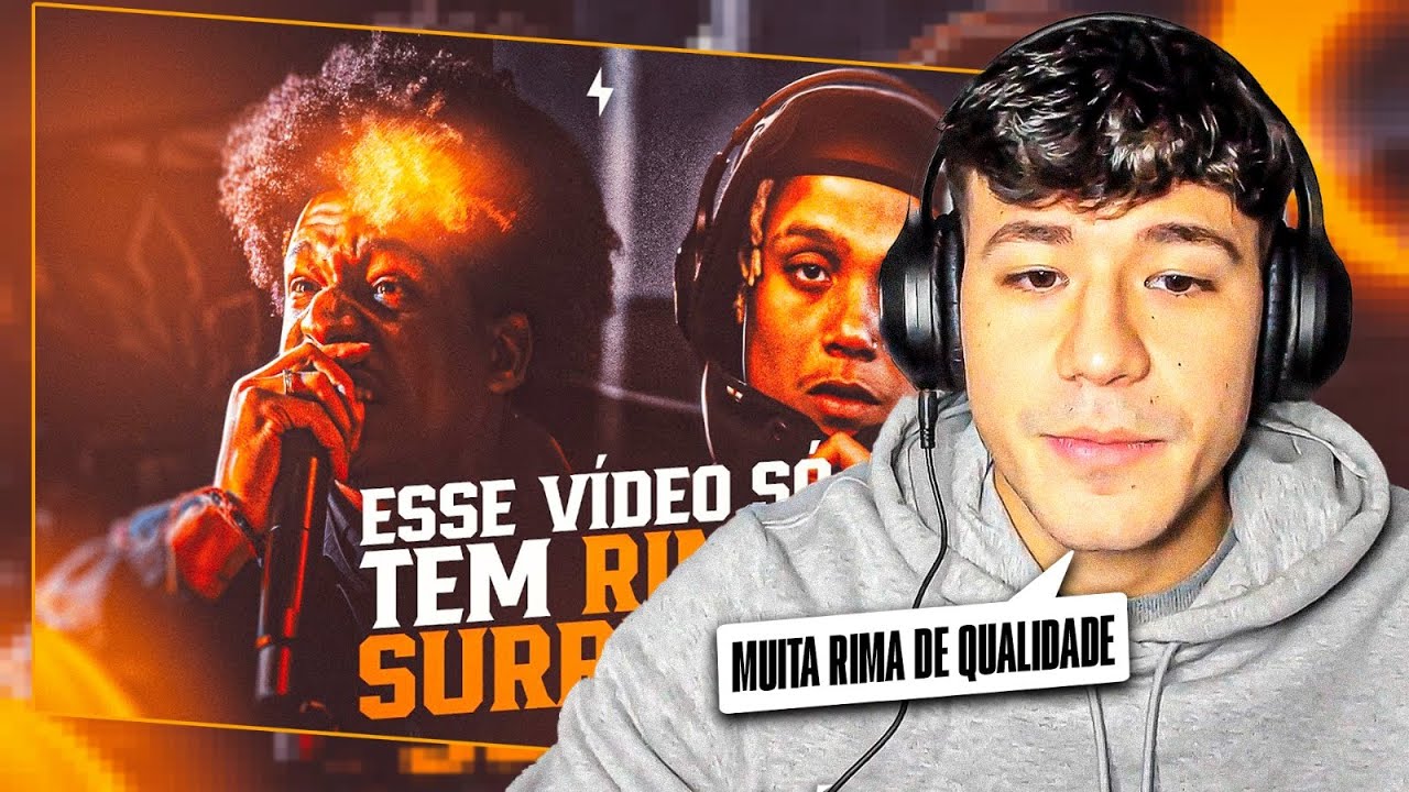 APOLLO REAGE A ESSE VÍDEO SÓ TEM RIMA ABSURDA! ⚡
