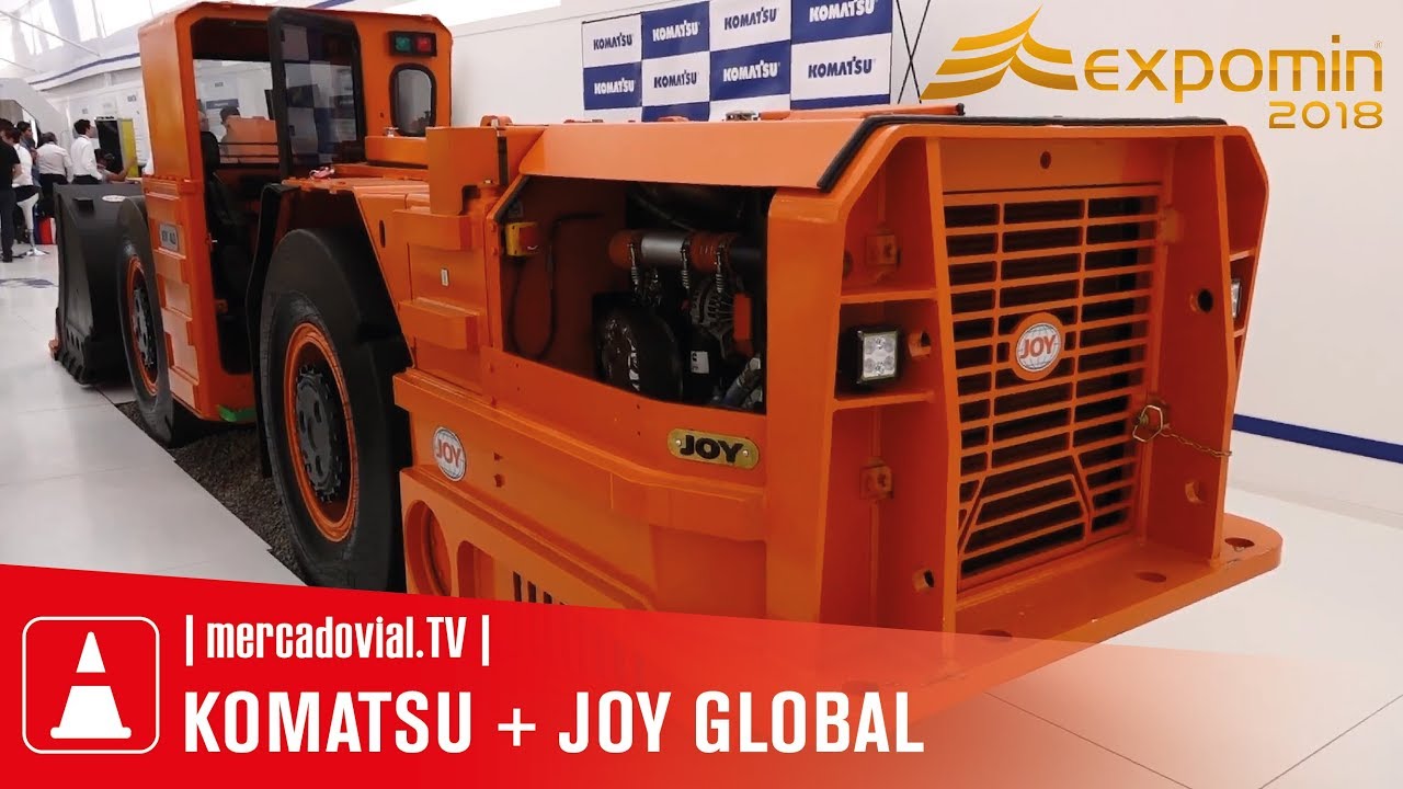 KOMATSU + JOY GLOBAL - Estrategia | Stand en Expomin Chile 2018 | Mercado Vial TV