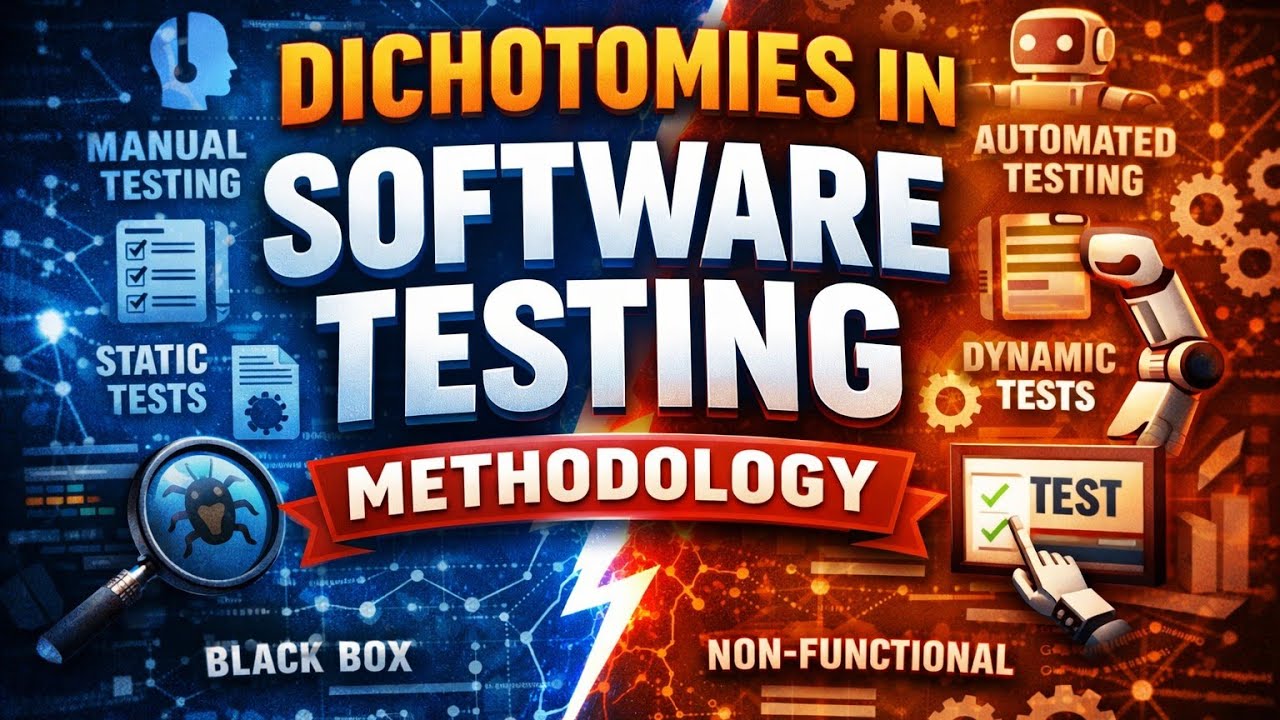 Dichotomies in Software Testing Methodology in Easy Way!! 