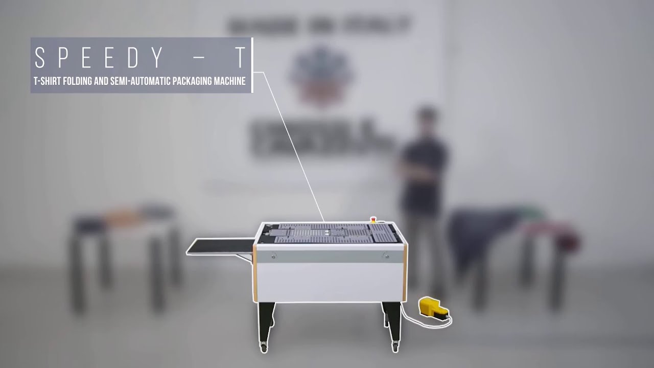 Speedy-T | T-SHIRT Folding and Packaging Machine