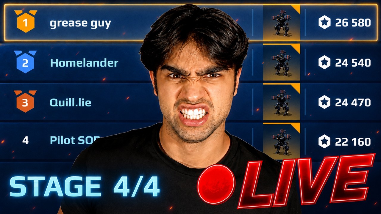 🔴#1 FINAL STAGE 4/4 Tournament?! +💀 GIVEAWAY! - ULTIMATE HAECHI! - War Robots Live Gameplay