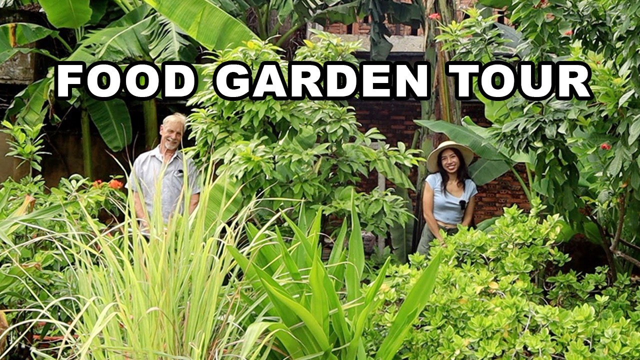 American Expat’s Tropical Food Garden in Vietnam (Part 1) 🌱