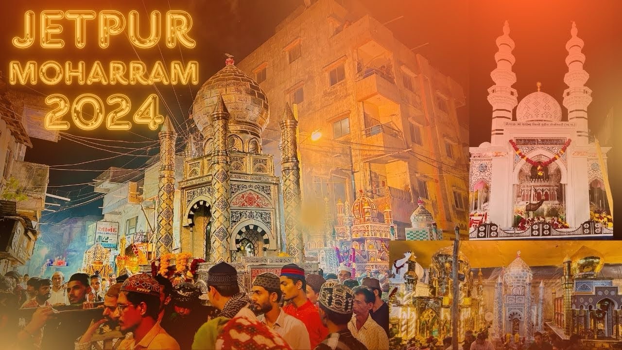 Jetpur Moharram 2024 #jetpur #moharram #gujarat #taziya #moharram2024 #moinraja