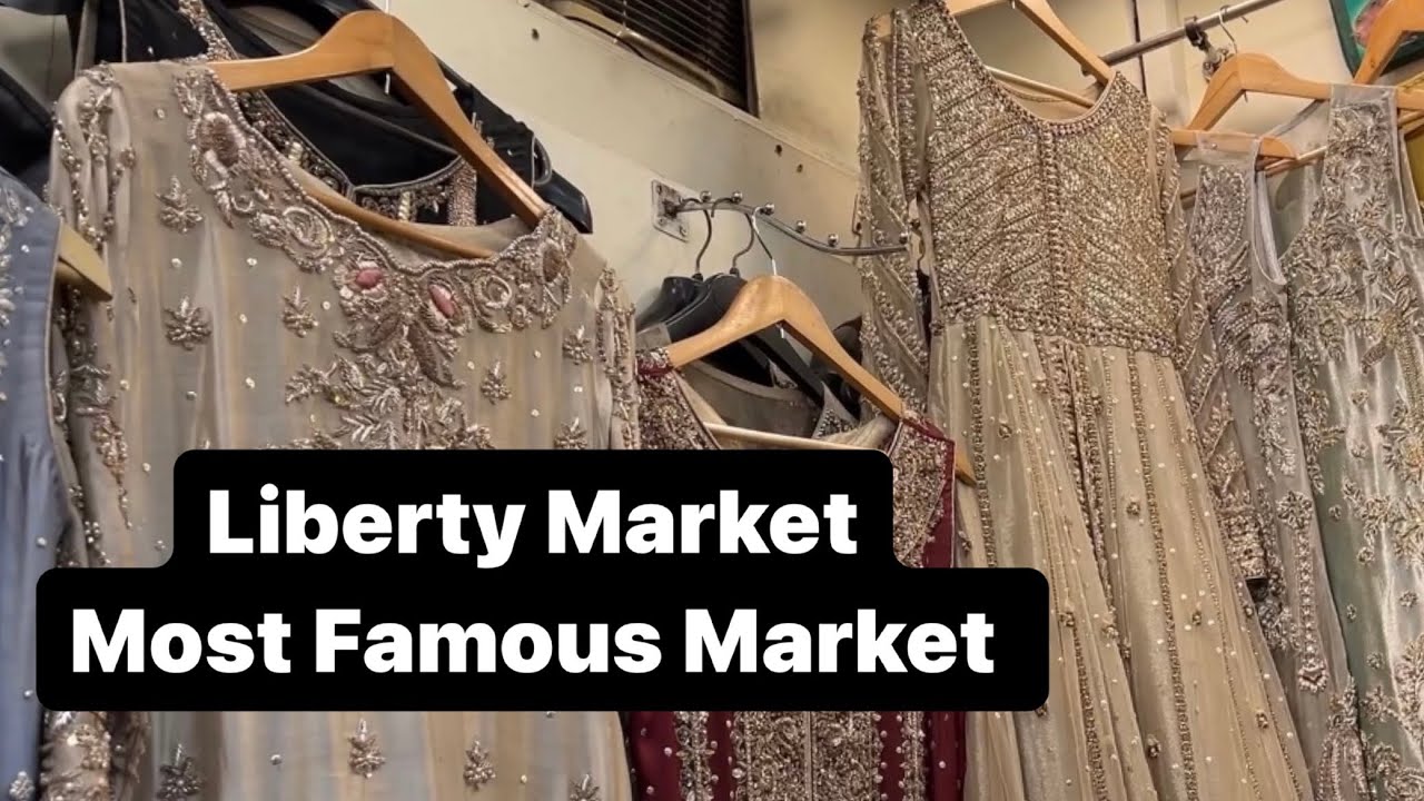 Liberty Market Lahore😍| Pakistan Most Famous Market | Duppata Gali | Every Designer Dupe Available