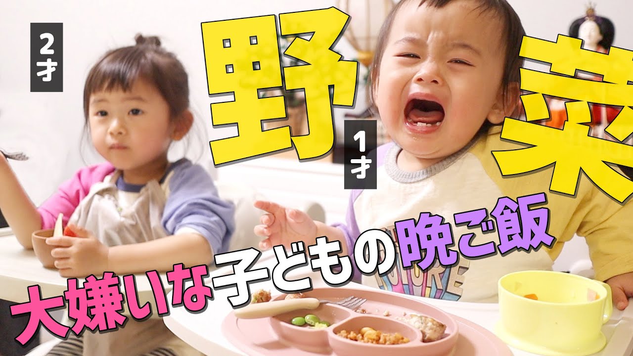 【幼児食】野菜嫌いな子どものためのママ特製晩ご飯