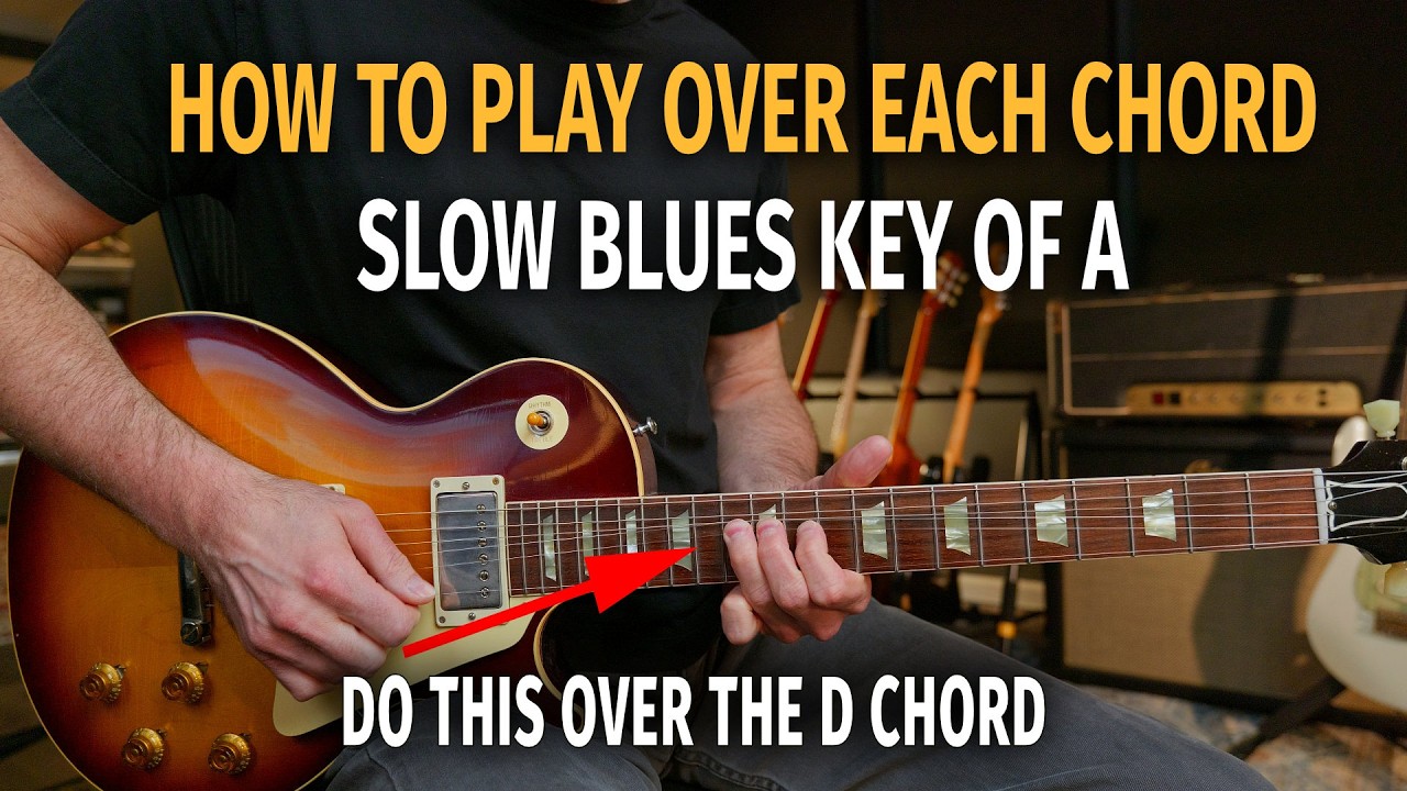 What to Play over Each Chord in a 12 Bar Blues