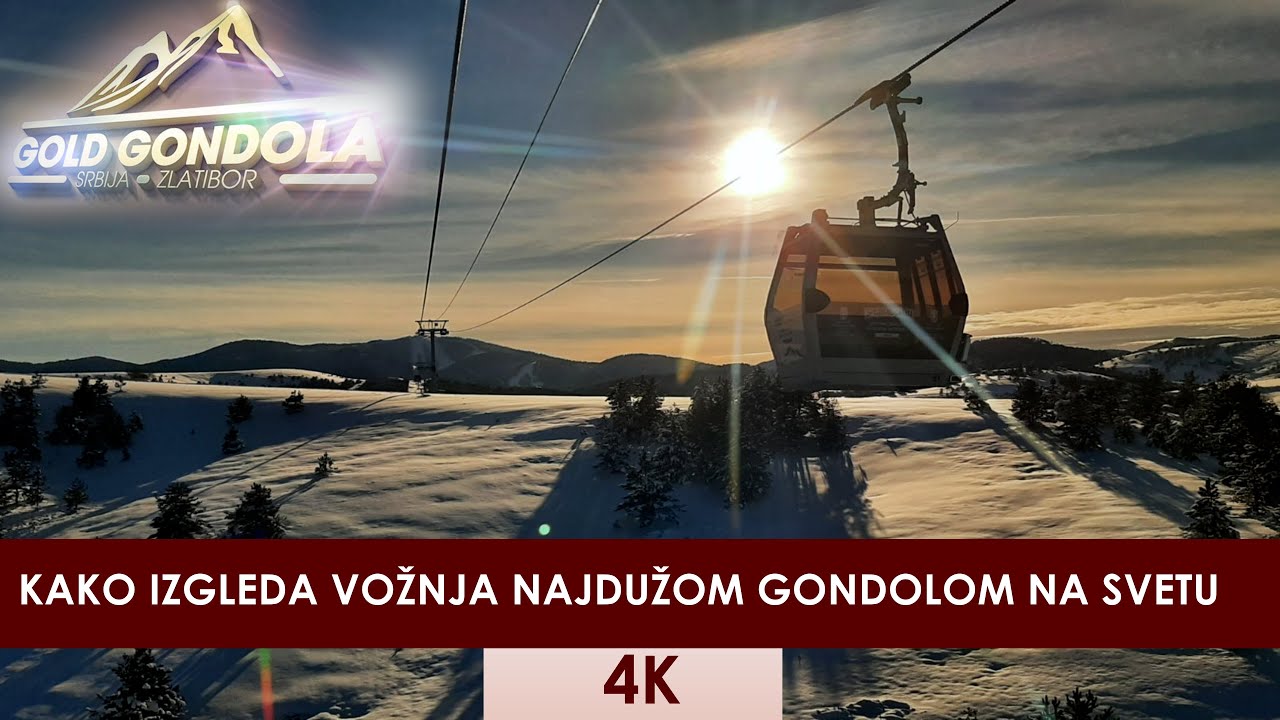 KAKO IZGLEDA VOŽNJA NAJDUŽOM GONDOLOM NA SVETU