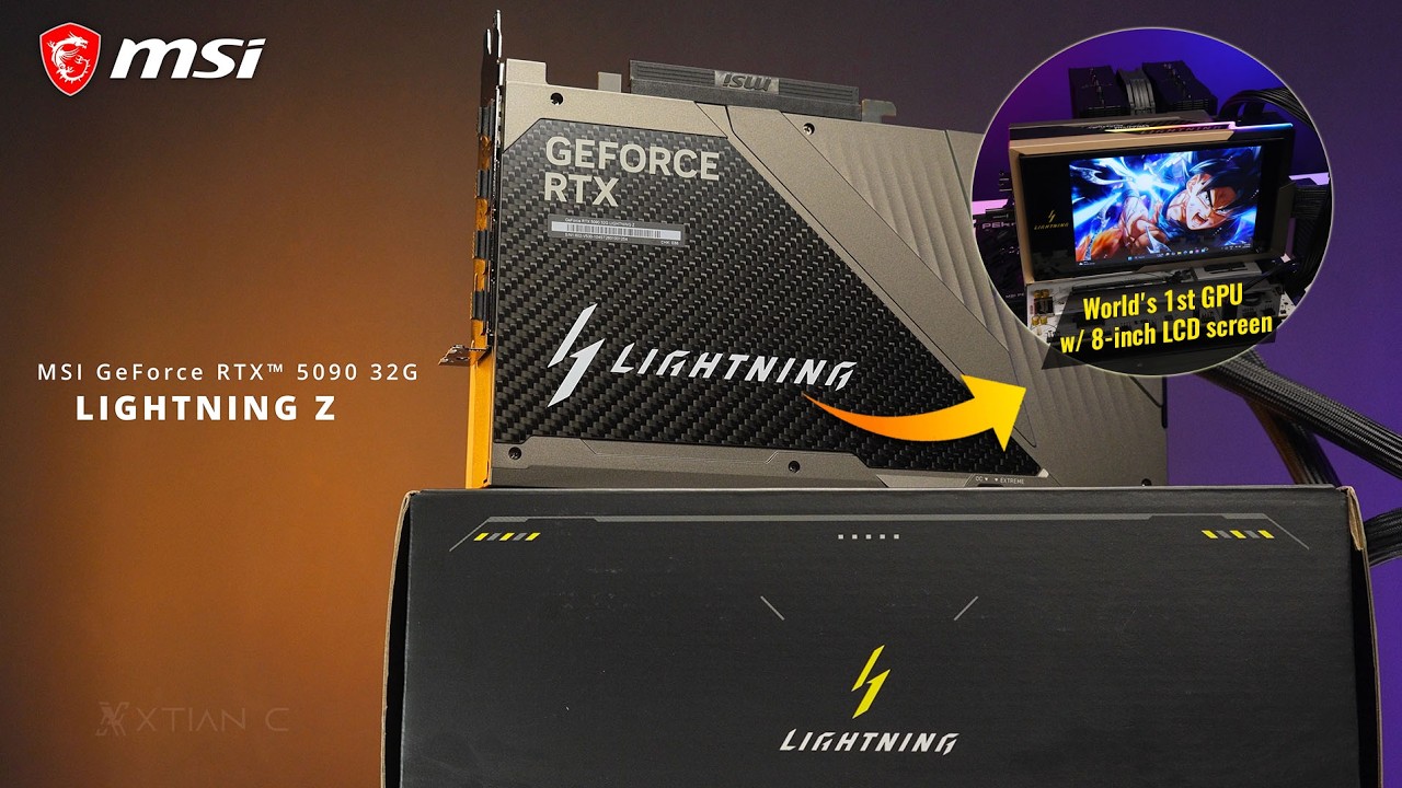 Lightning Strikes Again!!! MSI RTX 5090 32G LIGHTNING Z Perfomance Review [Ph]