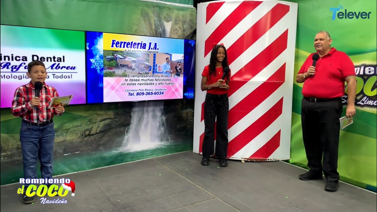 Rompiendo el coco navideño sábado 29 noviembre 2025